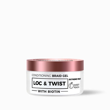 Loc & Twist Conditioning Braid Gel – Sweet Peach (Extreme Hold) 5.07 Oz - ANNS BEAUTY SUPPLY